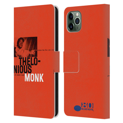 Blue Note Records Albums 2 Thelonious Monk Leather Book Wallet Case Cover For Apple iPhone 11 Pro Max