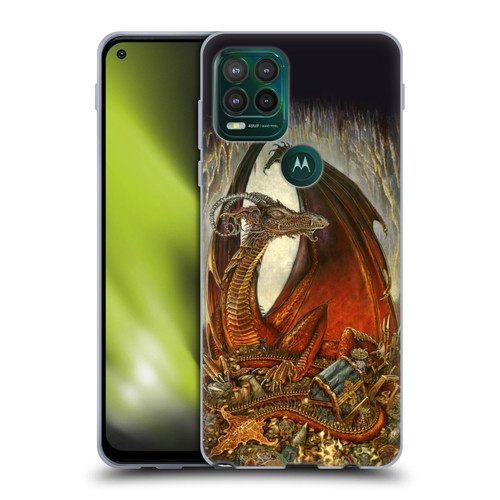 Myles Pinkney Mythical Treasure Dragon Soft Gel Case for Motorola Moto G Stylus 5G 2021