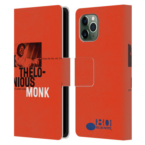 Blue Note Records Albums 2 Thelonious Monk Leather Book Wallet Case Cover For Apple iPhone 11 Pro