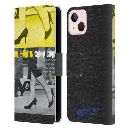 Blue Note Records Albums 2 Sonny Clark Cool Struttin' Leather Book Wallet Case Cover For Apple iPhone 13