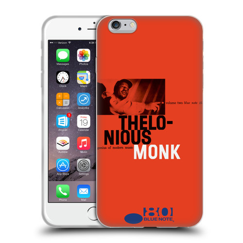 Blue Note Records Albums 2 Thelonious Monk Soft Gel Case for Apple iPhone 6 Plus / iPhone 6s Plus