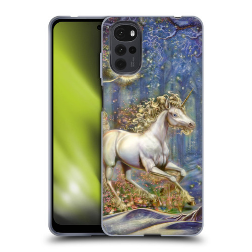 Myles Pinkney Mythical Unicorn Soft Gel Case for Motorola Moto G22