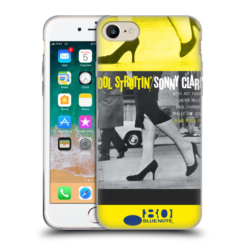 Blue Note Records Albums 2 Sonny Clark Cool Struttin' Soft Gel Case for Apple iPhone 7 / 8 / SE 2020 & 2022