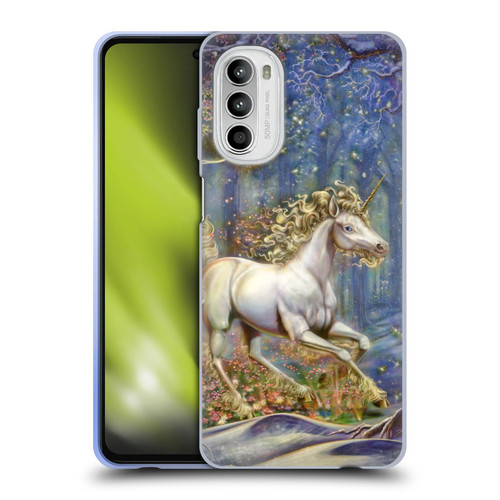 Myles Pinkney Mythical Unicorn Soft Gel Case for Motorola Moto G52