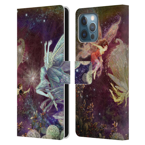 Myles Pinkney Mythical Fairies Leather Book Wallet Case Cover For Apple iPhone 12 Pro Max