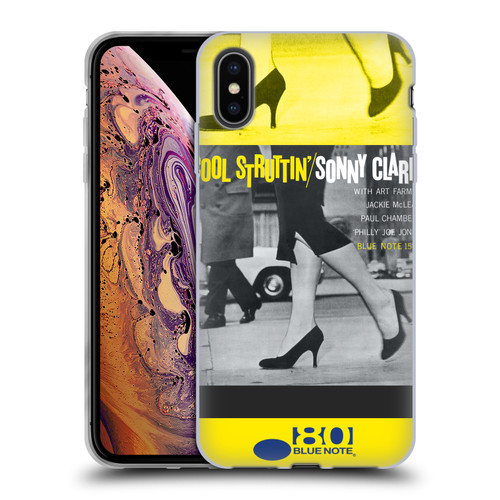 Blue Note Records Albums 2 Sonny Clark Cool Struttin' Soft Gel Case for Apple iPhone XS Max
