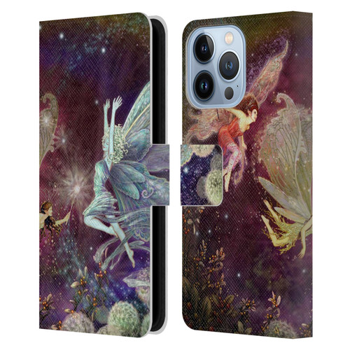 Myles Pinkney Mythical Fairies Leather Book Wallet Case Cover For Apple iPhone 13 Pro