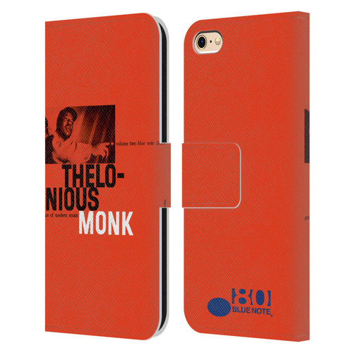 Blue Note Records Albums 2 Thelonious Monk Leather Book Wallet Case Cover For Apple iPhone 6 / iPhone 6s