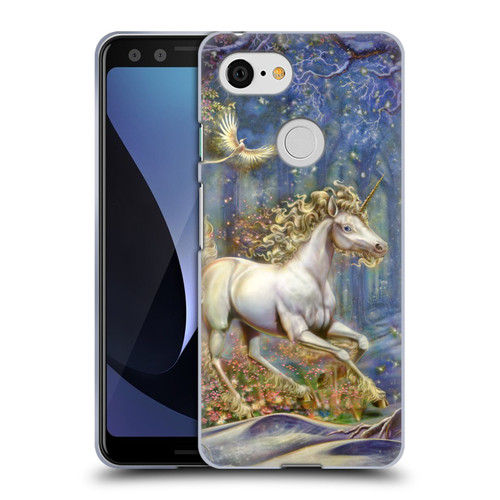 Myles Pinkney Mythical Unicorn Soft Gel Case for Google Pixel 3