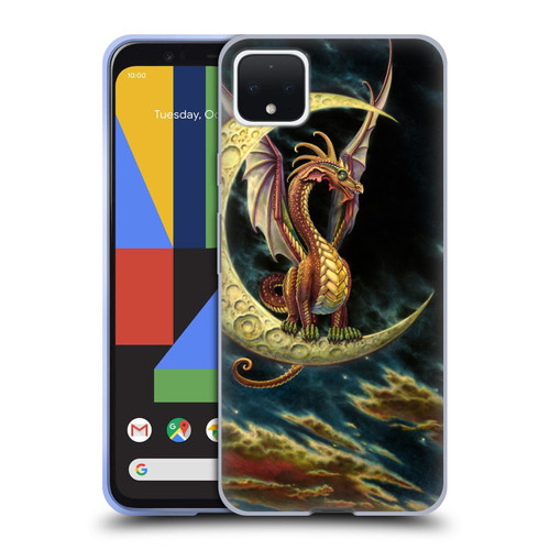 Myles Pinkney Mythical Moon Dragon Soft Gel Case for Google Pixel 4 XL
