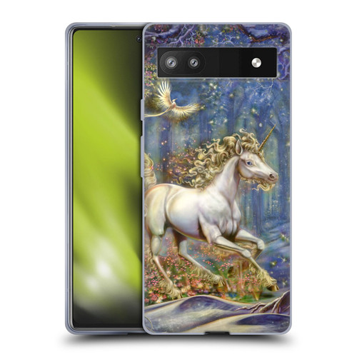 Myles Pinkney Mythical Unicorn Soft Gel Case for Google Pixel 6a