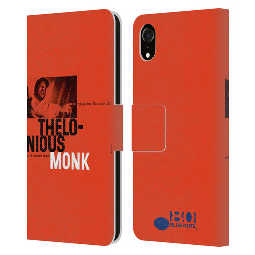 Blue Note Records Albums 2 Thelonious Monk Leather Book Wallet Case Cover For Apple iPhone XR