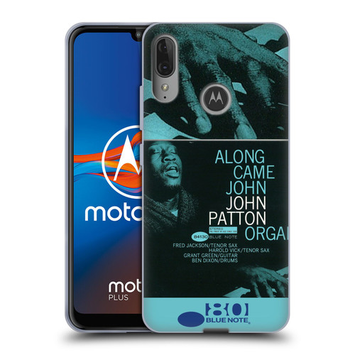 Blue Note Records Albums 2 John Patton Along Came John Soft Gel Case for Motorola Moto E6 Plus