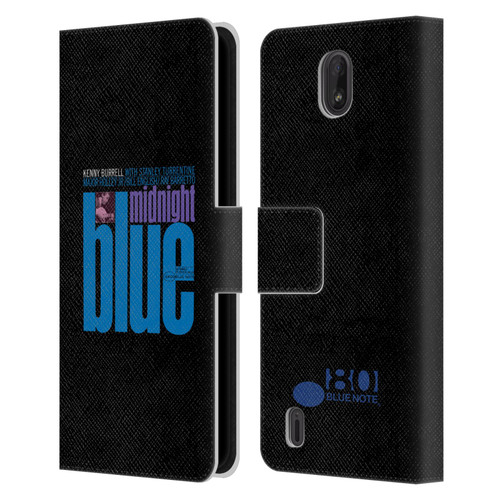 Blue Note Records Albums 2 Kenny Burell Midnight Blue Leather Book Wallet Case Cover For Nokia C01 Plus/C1 2nd Edition