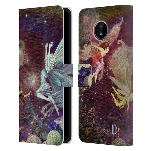 Myles Pinkney Mythical Fairies Leather Book Wallet Case Cover For Nokia C10 / C20