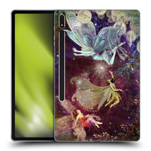 Myles Pinkney Mythical Fairies Soft Gel Case for Samsung Galaxy Tab S8 Plus
