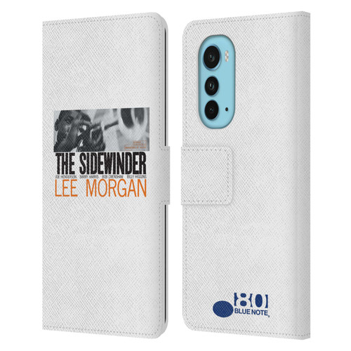 Blue Note Records Albums 2 Lee Morgan The Sidewinder Leather Book Wallet Case Cover For Motorola Edge (2022)