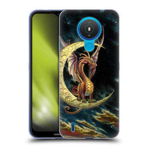 Myles Pinkney Mythical Moon Dragon Soft Gel Case for Nokia 1.4