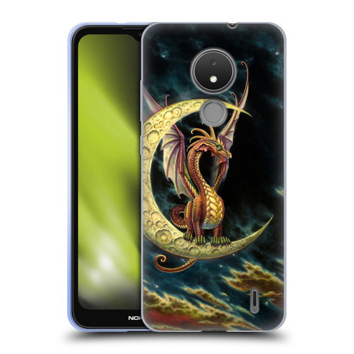 Myles Pinkney Mythical Moon Dragon Soft Gel Case for Nokia C21