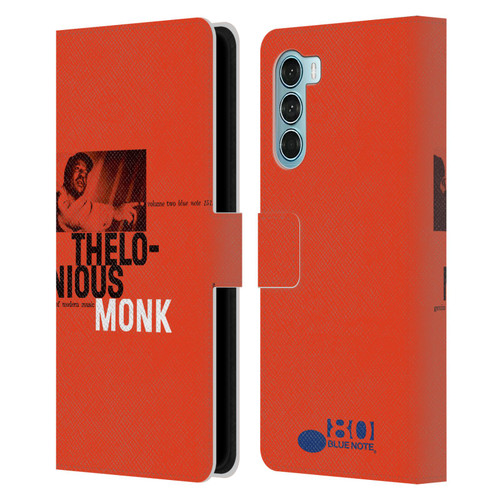 Blue Note Records Albums 2 Thelonious Monk Leather Book Wallet Case Cover For Motorola Edge S30 / Moto G200 5G