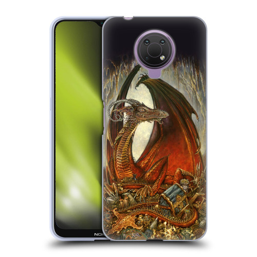 Myles Pinkney Mythical Treasure Dragon Soft Gel Case for Nokia G10