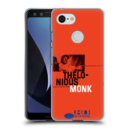 Blue Note Records Albums 2 Thelonious Monk Soft Gel Case for Google Pixel 3