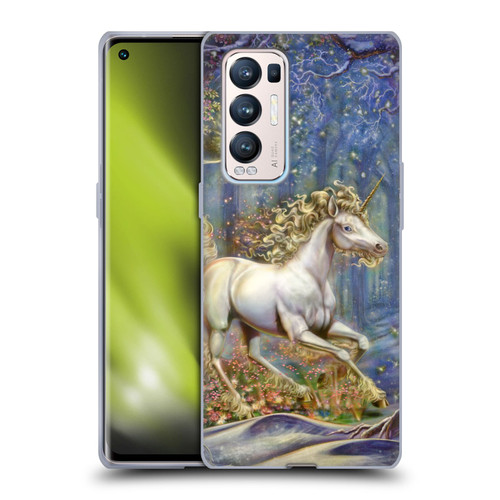 Myles Pinkney Mythical Unicorn Soft Gel Case for OPPO Find X3 Neo / Reno5 Pro+ 5G