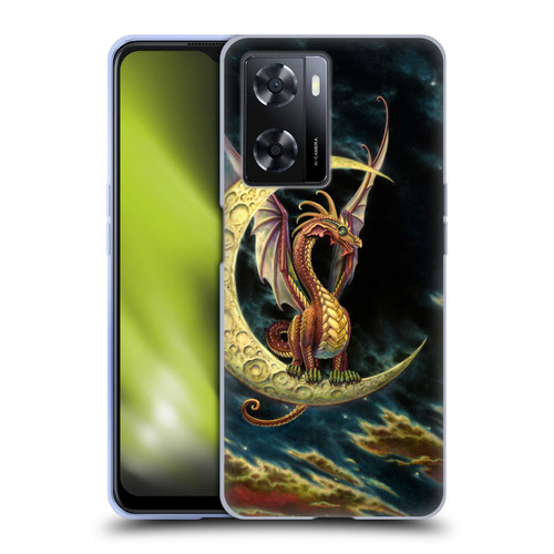 Myles Pinkney Mythical Moon Dragon Soft Gel Case for OPPO A57s