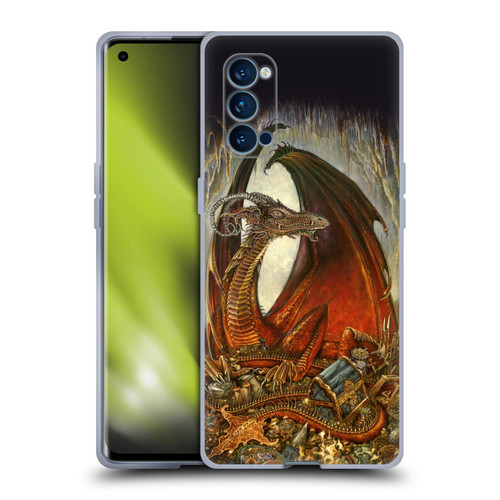 Myles Pinkney Mythical Treasure Dragon Soft Gel Case for OPPO Reno 4 Pro 5G