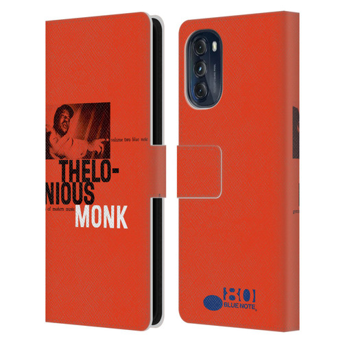Blue Note Records Albums 2 Thelonious Monk Leather Book Wallet Case Cover For Motorola Moto G (2022)