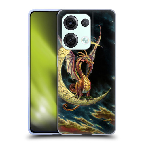 Myles Pinkney Mythical Moon Dragon Soft Gel Case for OPPO Reno8 Pro