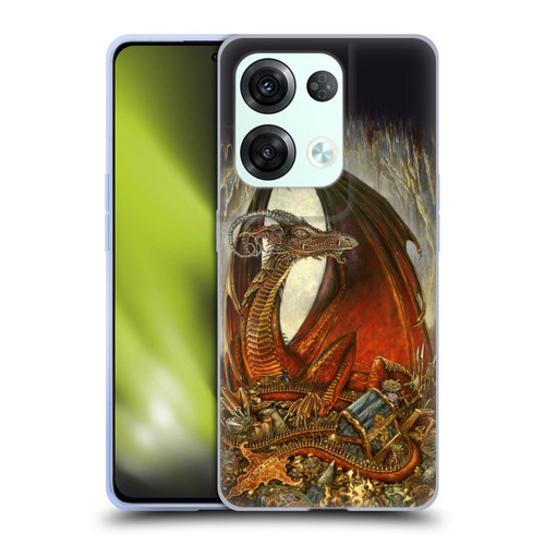 Myles Pinkney Mythical Treasure Dragon Soft Gel Case for OPPO Reno8 Pro