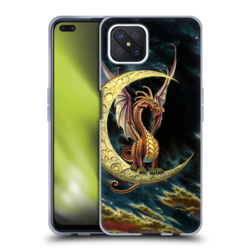 Myles Pinkney Mythical Moon Dragon Soft Gel Case for OPPO Reno4 Z 5G