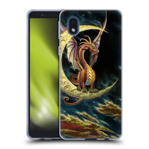 Myles Pinkney Mythical Moon Dragon Soft Gel Case for Samsung Galaxy A01 Core (2020)