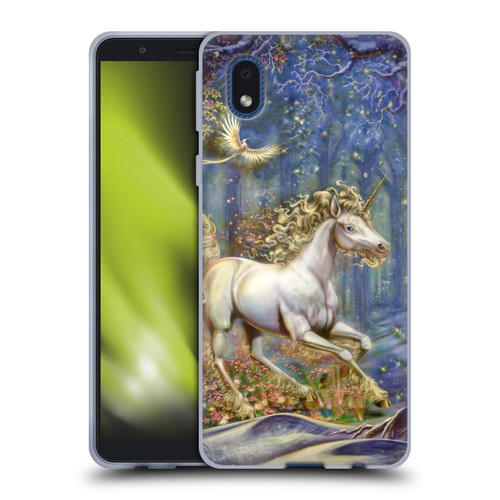 Myles Pinkney Mythical Unicorn Soft Gel Case for Samsung Galaxy A01 Core (2020)