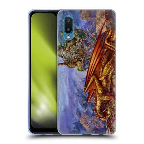 Myles Pinkney Mythical Dragonlands Soft Gel Case for Samsung Galaxy A02/M02 (2021)