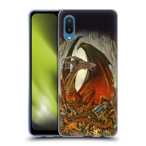 Myles Pinkney Mythical Treasure Dragon Soft Gel Case for Samsung Galaxy A02/M02 (2021)