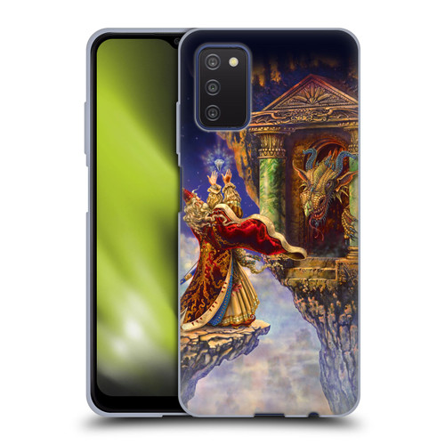 Myles Pinkney Mythical Dragon's Eye Soft Gel Case for Samsung Galaxy A03s (2021)