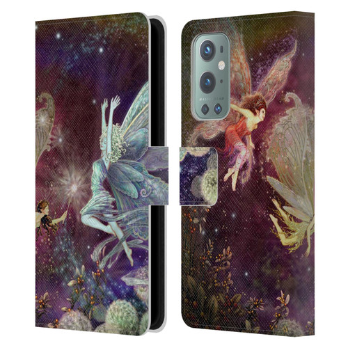Myles Pinkney Mythical Fairies Leather Book Wallet Case Cover For OnePlus 9
