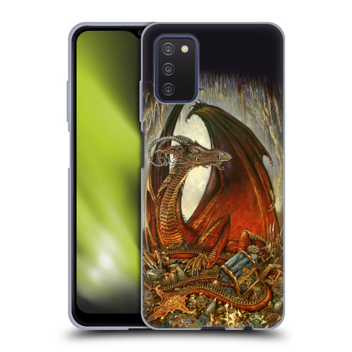 Myles Pinkney Mythical Treasure Dragon Soft Gel Case for Samsung Galaxy A03s (2021)