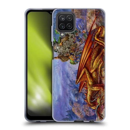 Myles Pinkney Mythical Dragonlands Soft Gel Case for Samsung Galaxy A12 (2020)