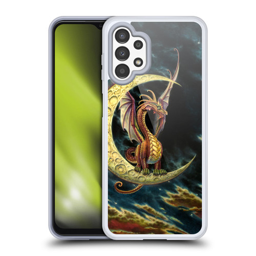 Myles Pinkney Mythical Moon Dragon Soft Gel Case for Samsung Galaxy A13 (2022)