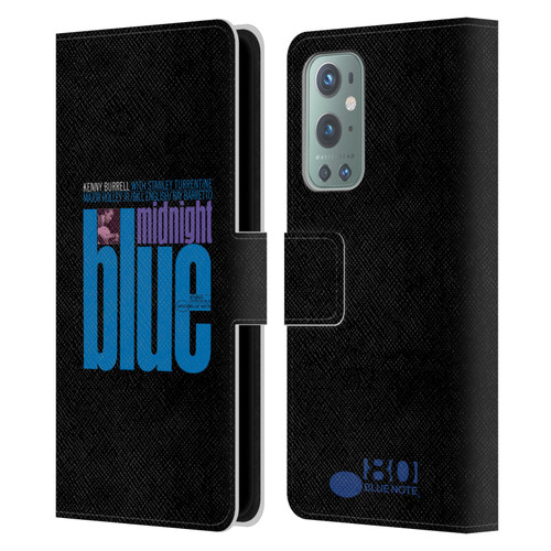 Blue Note Records Albums 2 Kenny Burell Midnight Blue Leather Book Wallet Case Cover For OnePlus 9