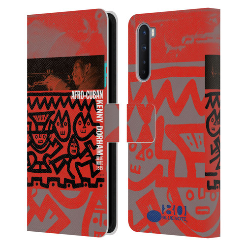 Blue Note Records Albums 2 Kenny Dorham Afro-Cuban Leather Book Wallet Case Cover For OnePlus Nord 5G