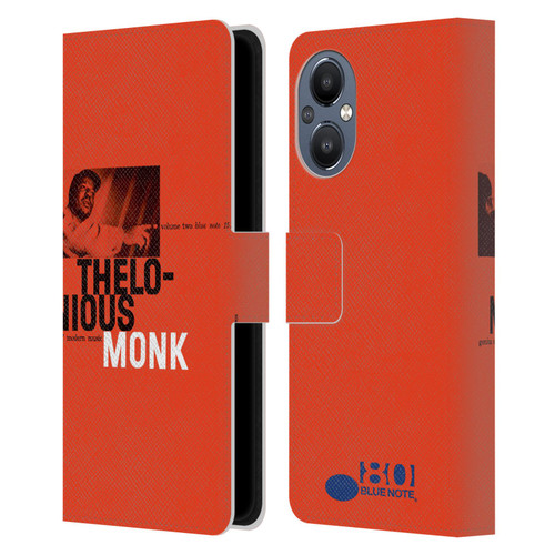 Blue Note Records Albums 2 Thelonious Monk Leather Book Wallet Case Cover For OnePlus Nord N20 5G