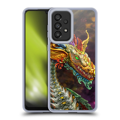 Myles Pinkney Mythical Silver Dragon Soft Gel Case for Samsung Galaxy A33 5G (2022)