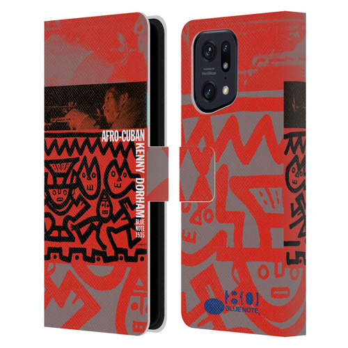 Blue Note Records Albums 2 Kenny Dorham Afro-Cuban Leather Book Wallet Case Cover For OPPO Find X5 Pro