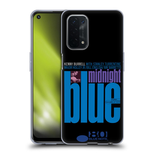 Blue Note Records Albums 2 Kenny Burell Midnight Blue Soft Gel Case for OPPO A54 5G