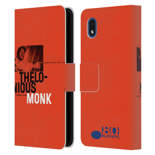 Blue Note Records Albums 2 Thelonious Monk Leather Book Wallet Case Cover For Samsung Galaxy A01 Core (2020)