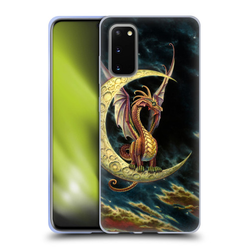 Myles Pinkney Mythical Moon Dragon Soft Gel Case for Samsung Galaxy S20 / S20 5G